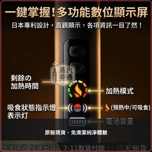 HiTASTE L1 二回機 加熱菸主機|相容IQOS ILUMA TEREA/SENTIA 2600mAh,HiTASTE L1 加熱菸二回機,顏色:黑色/綠色/粉色,產品相冊第 14 張